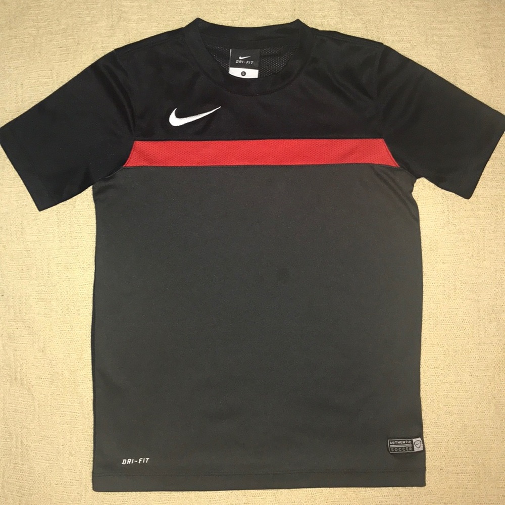 Nike Dri-Fit Soccer Boys Fitted T-Shirt